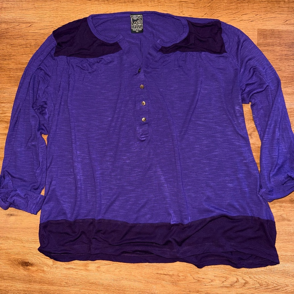Casual Studio LS Color block top XL